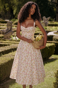Olga Boutique Ruched Floral Maxi Dress Statement Occasion Edit