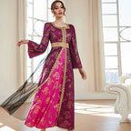 Mesh Dress Dubai Muslim Muslim Wear