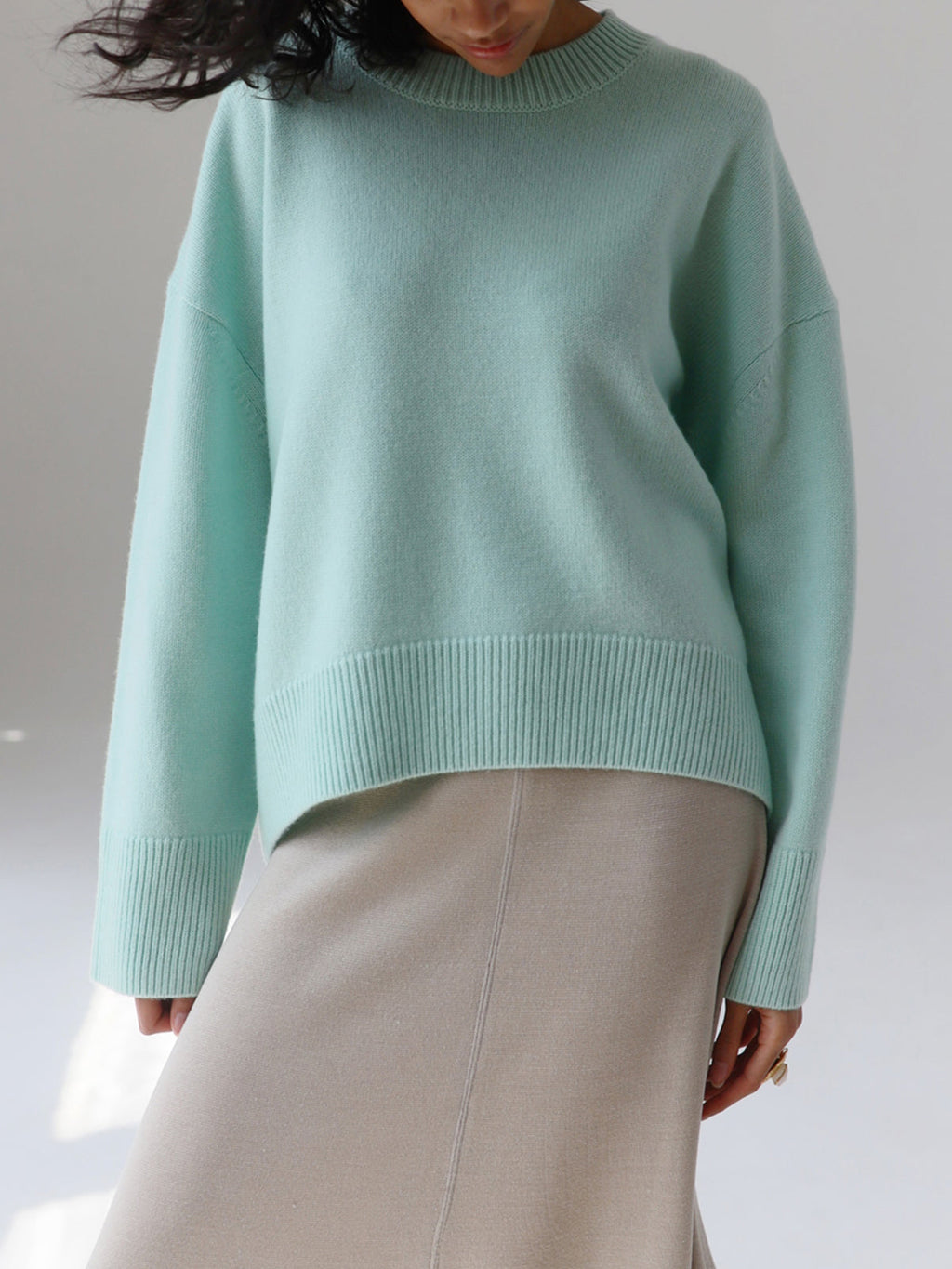 | Women’s Winter Oversized Knit Pullover Sweater