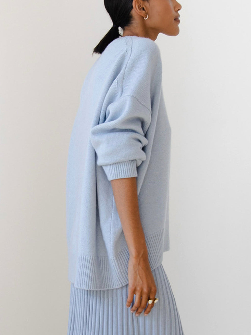 | Women’s Winter Oversized Knit Pullover Sweater