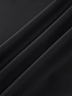 Polo Collar Button Front Patch Pocket Belted Midi Shirt Dress