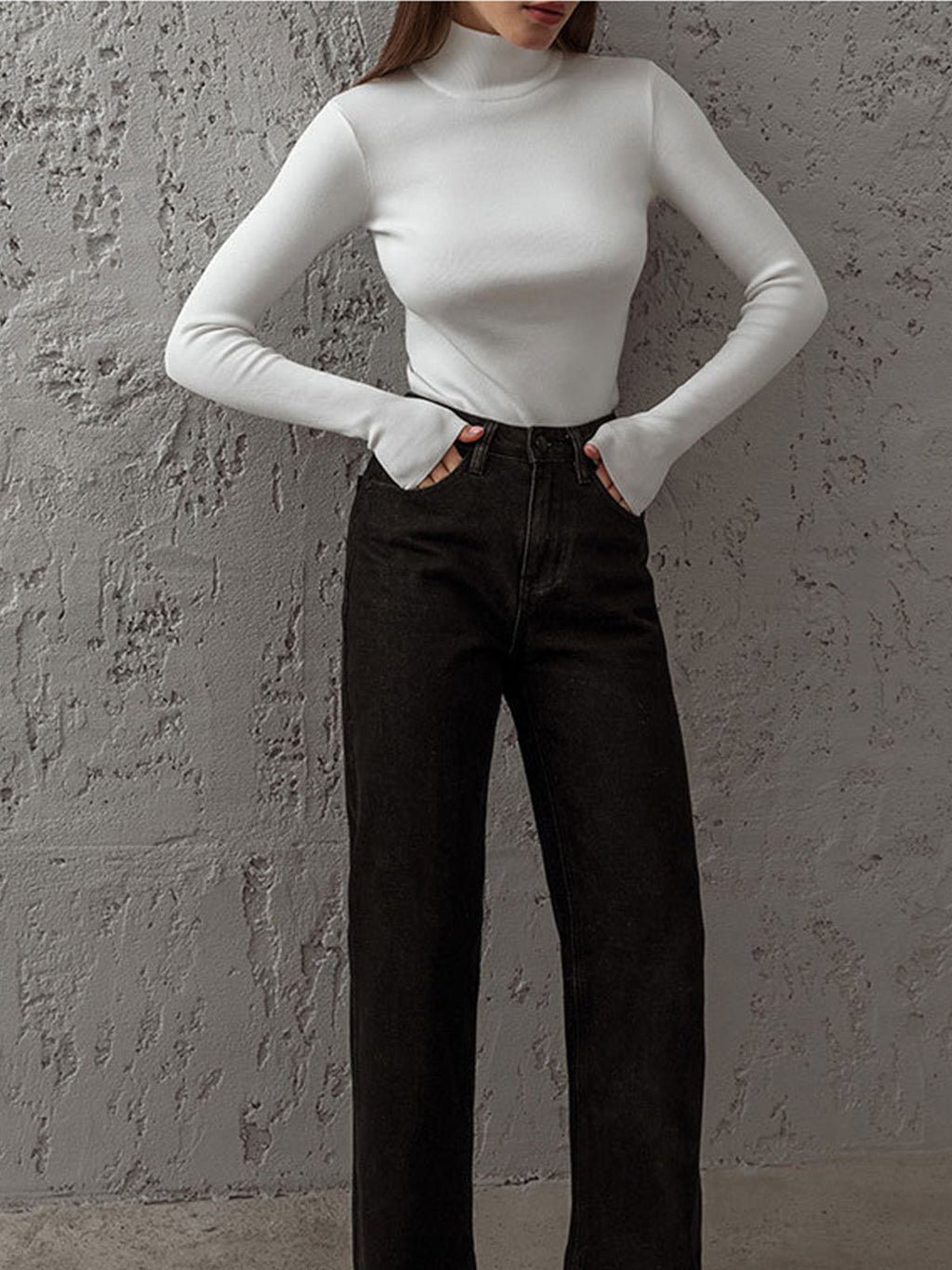 | Women's Winter Slim Fit Pullover Sweater