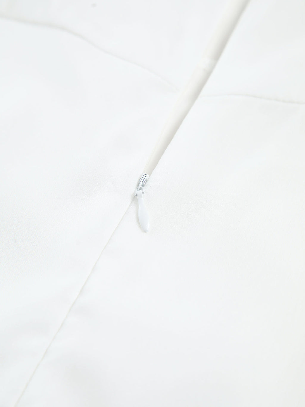 Square Neck Princess Seam Structured A-Line Midi Dress