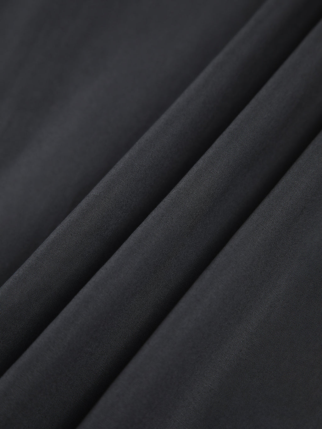 Crew Neck Long Sleeve Gathered Waist Pleated A-Line Midi Dress