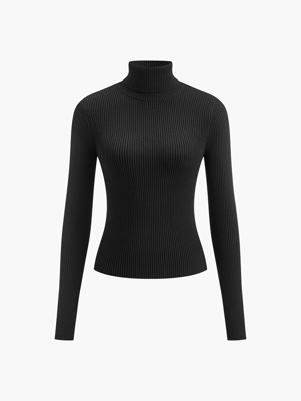 | Women’s Slim Turtleneck Stretch Top