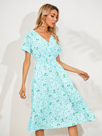 Bianca Elevated Summer Dress with Floral Print Occasion Wear