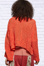 Open Front Cardigan with Crochet Patterns