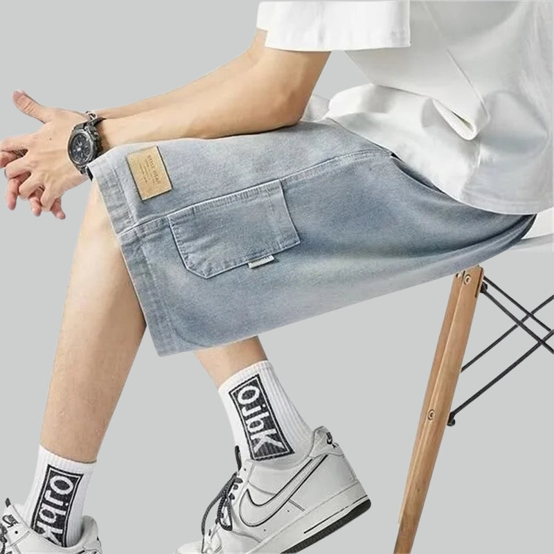 Baggy Denim Shorts
