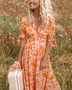 Penélope Elevated Pattern Dress Statement Occasion Edit