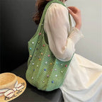 Beaded Crochet Bag