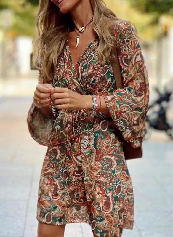 Zoila Aesthetic Colorful Dress for Women Premium Wardrobe Essential