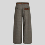 Belted Pleated Pants