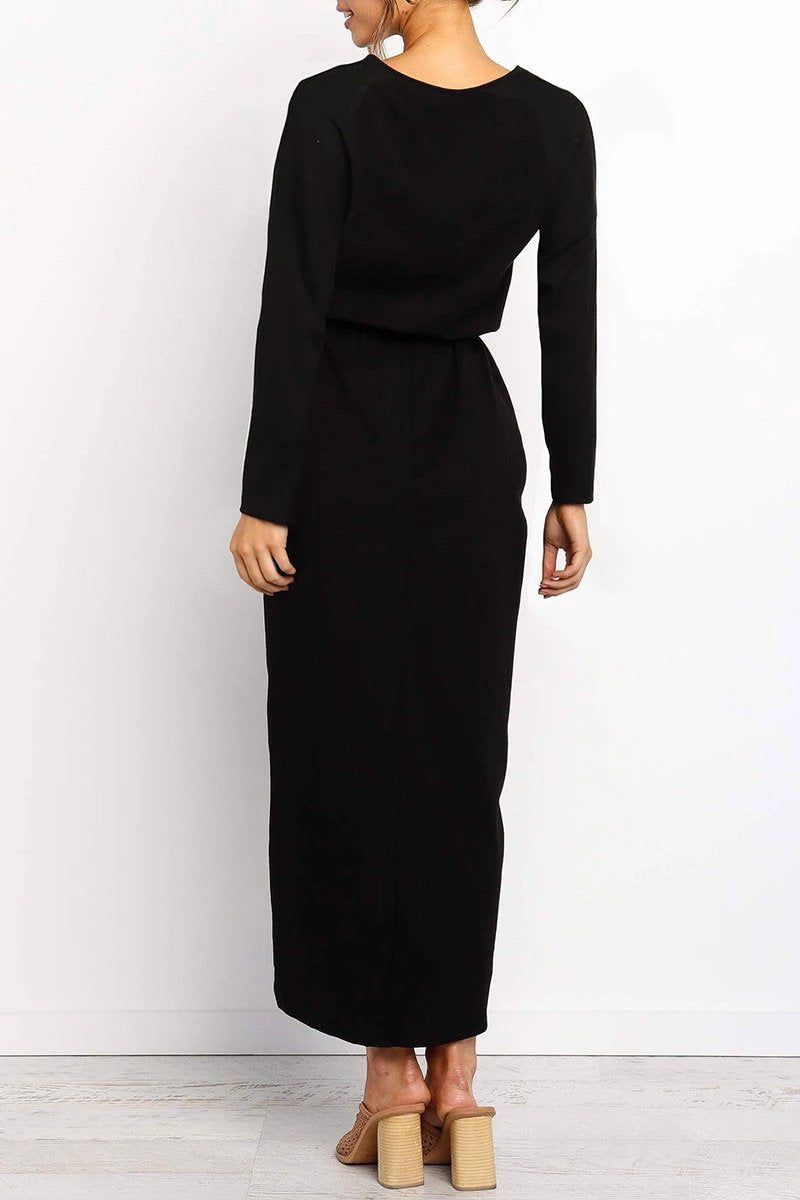 Azucena Effortless Dress After Midnight Ankle Length Elevated Occasion Wear