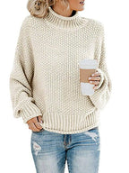 Blue Zone Planet | Dropped Shoulder Rolled Hem Sweater