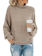 Blue Zone Planet | Dropped Shoulder Rolled Hem Sweater