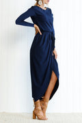 Azucena Effortless Dress After Midnight Ankle Length Elevated Occasion Wear
