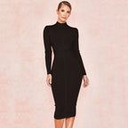 DressBetty - 2024 Elegant Vintage Formal Occasion Midi Bodycon Dress