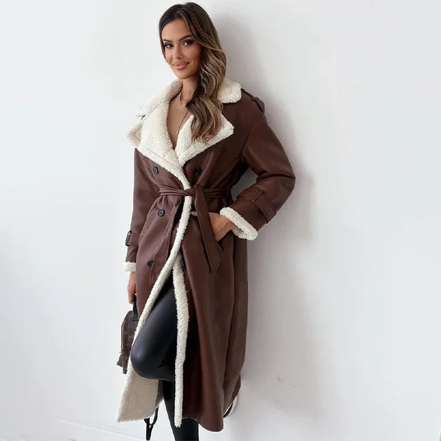| Long winter coat for women
