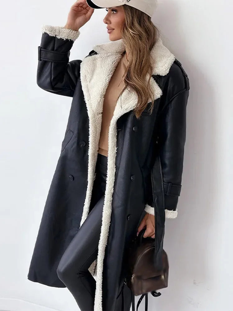 | Long winter coat for women