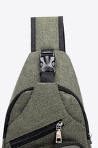 Blue Zone Planet | Buckle Oxford Sling Bag