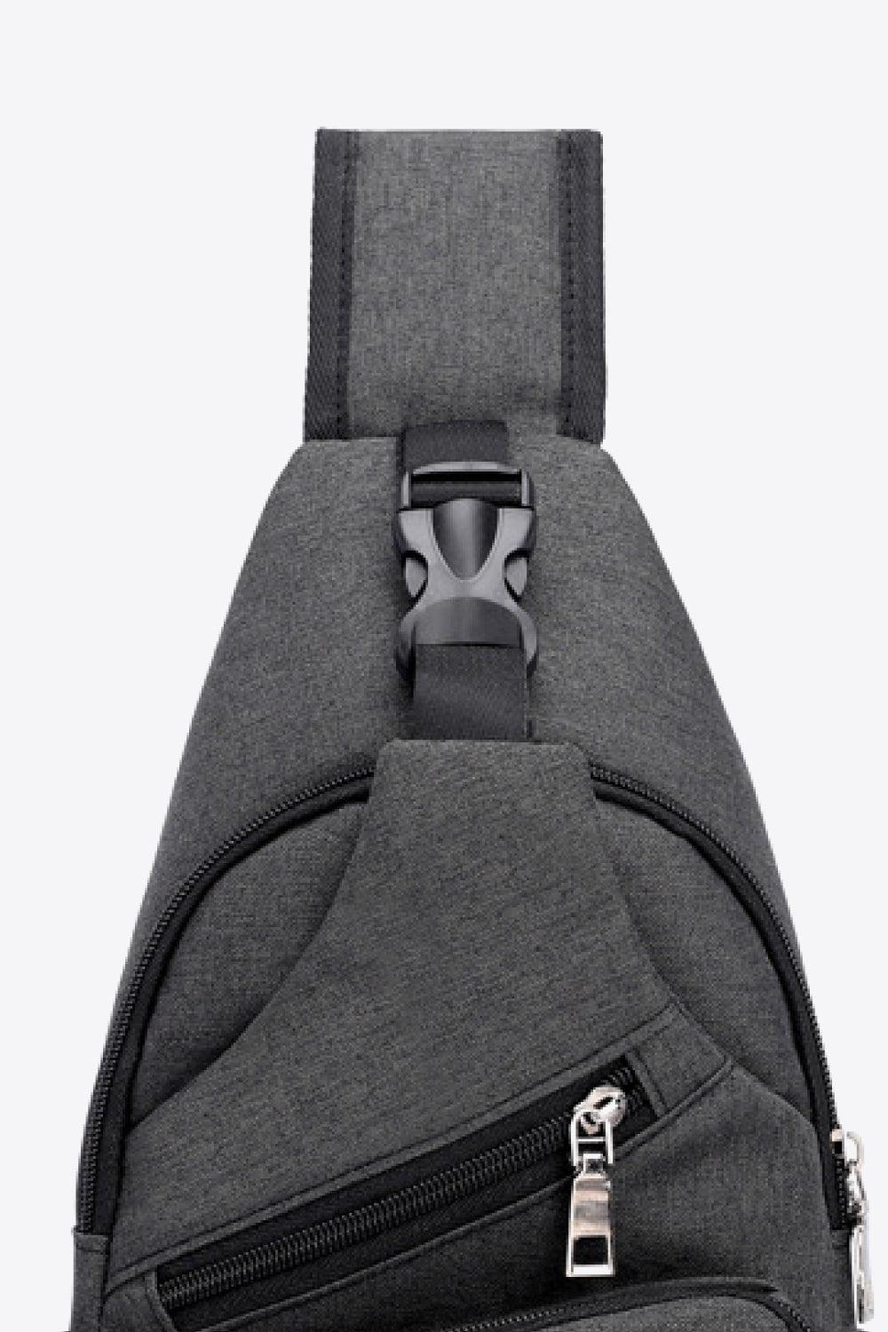 Blue Zone Planet | Buckle Oxford Sling Bag