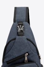 Blue Zone Planet | Buckle Oxford Sling Bag