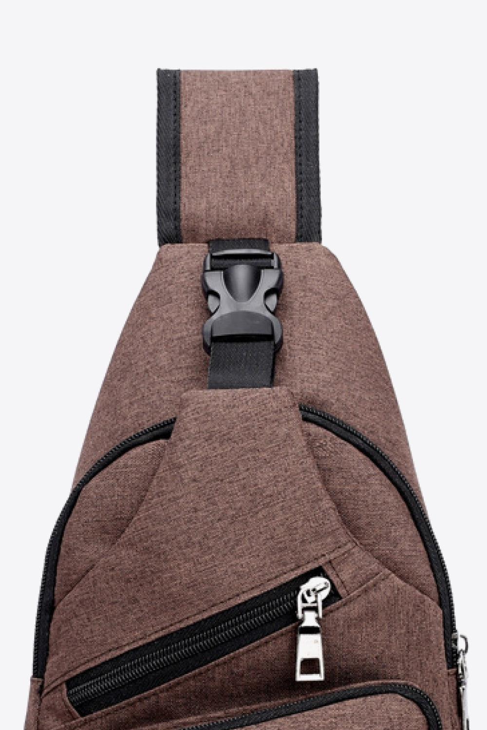 Blue Zone Planet | Buckle Oxford Sling Bag