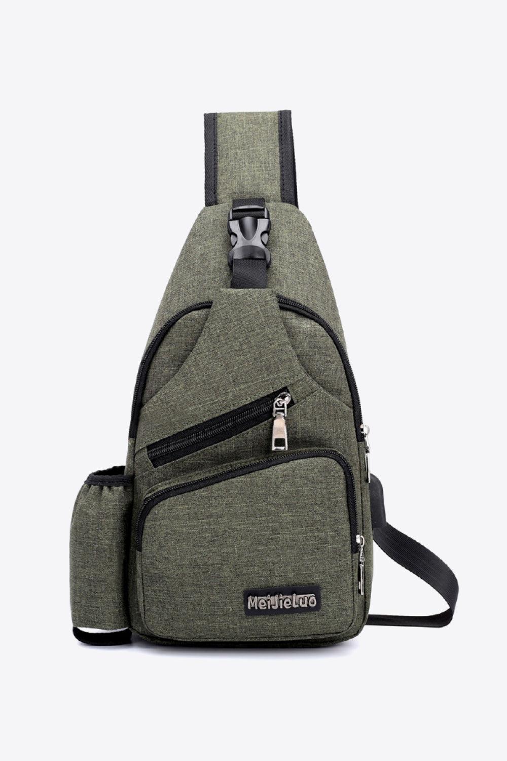 Blue Zone Planet | Buckle Oxford Sling Bag