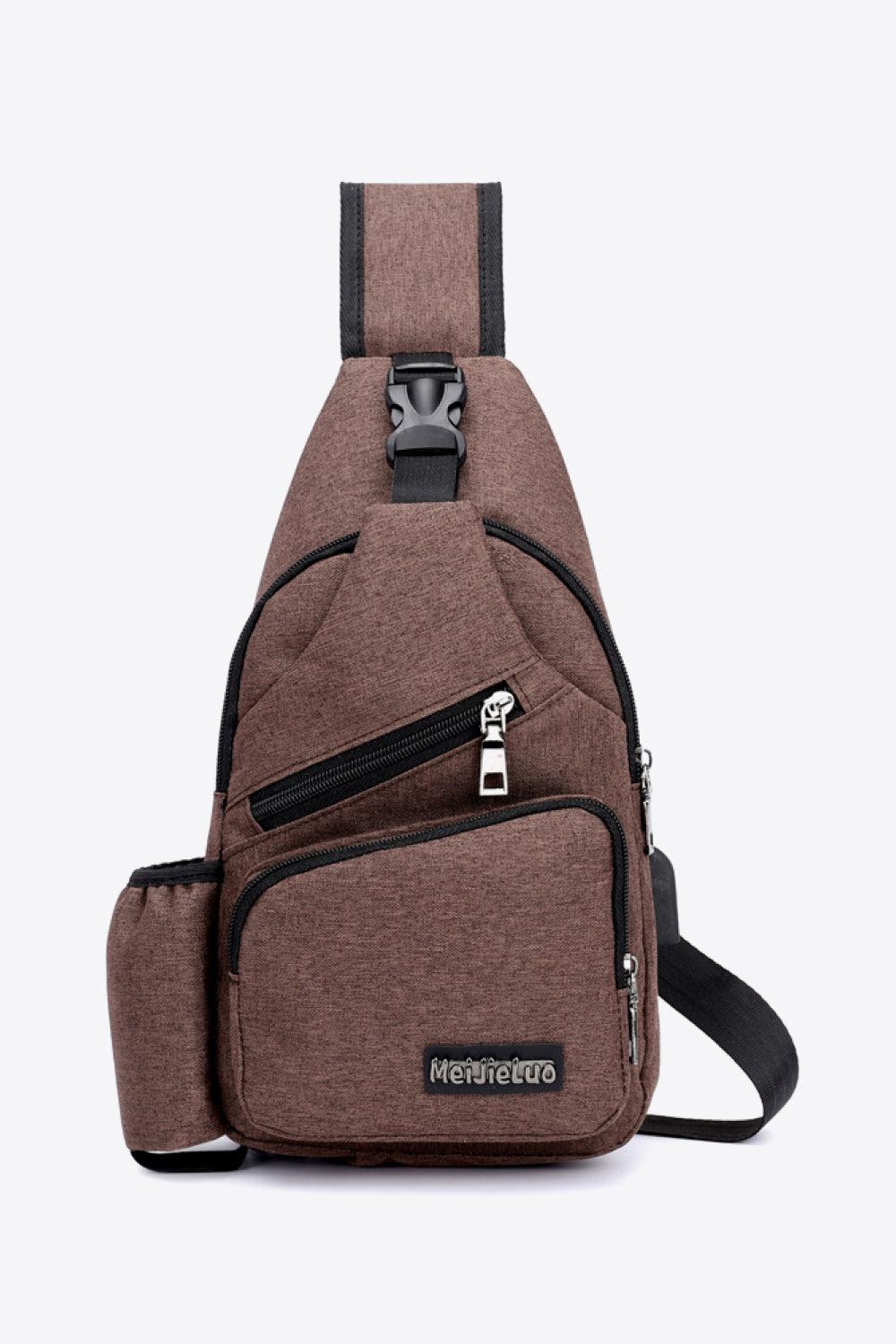 Blue Zone Planet | Buckle Oxford Sling Bag