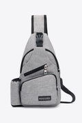 Blue Zone Planet | Buckle Oxford Sling Bag