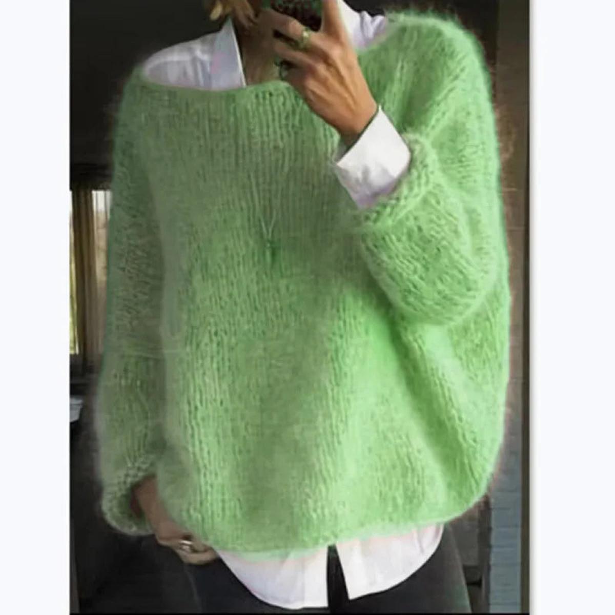 | Women’s Long Sleeve Knit Sweater