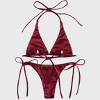 Burgundy Bikini Set