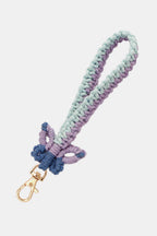 Butterfly Shape Cotton Macrame Key Chain