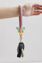 Butterfly Shape Cotton Macrame Key Chain