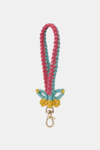 Butterfly Shape Cotton Macrame Key Chain