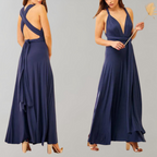 Nuala Statement Wrap Dress for Summer Designer Edit