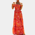 Yessica Minimalist Boho Floral Dress Boutique Collection