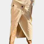 | Women's trench coat set in elegant design