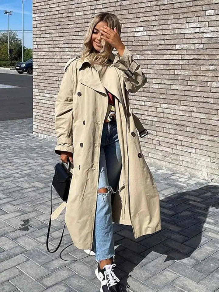 | Winter trench coat for women