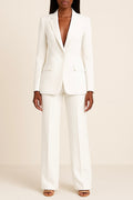 | Formal Suit Set with Tailored Long Blazer
