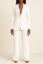 | Formal Suit Set with Tailored Long Blazer