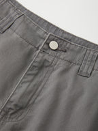 Washed Vintage Baggy Cargo Jeans