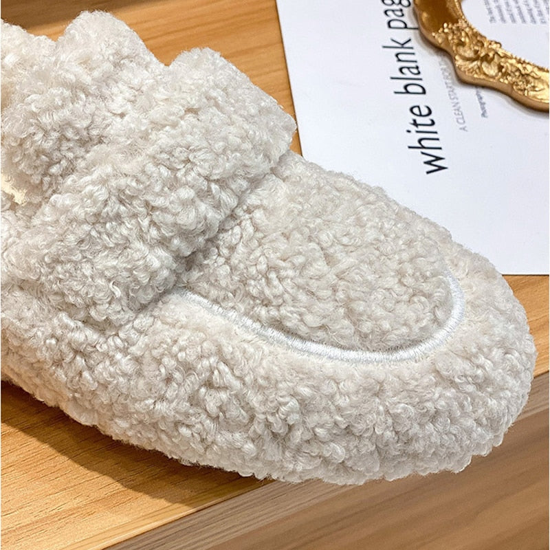 AmyVictoria™ | Cozy Sherpa Loafers