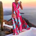Elena Effortless Sleeveless Summer Dress Statement Occasion Edit
