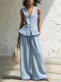 Women's Solid Color Suit