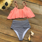 | Comfortable Bikini with Higher Cut Bottom and Top