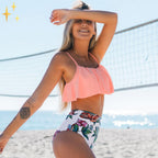 | Comfortable Bikini with Higher Cut Bottom and Top