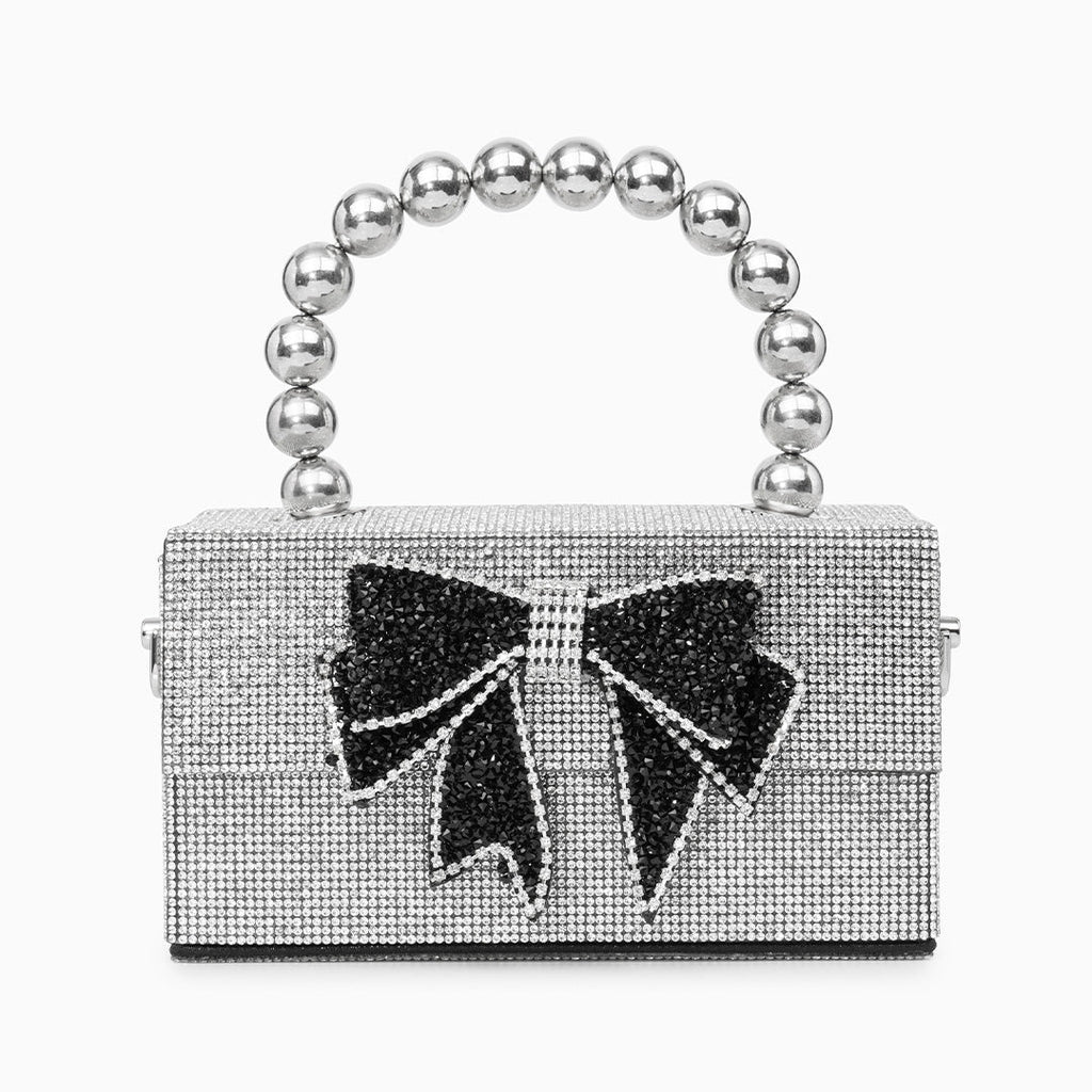 Celia Pearl Chain Bow Bag