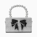 Celia Pearl Chain Bow Bag