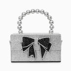 Celia Pearl Chain Bow Bag